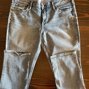 Women Silver Suki 16x32 Denim Jeans
